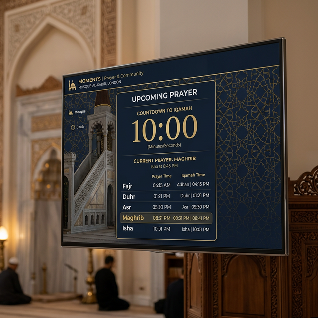 Rekomendasi Aplikasi Jadwal Sholat untuk Smart TV Masjid Terbaik